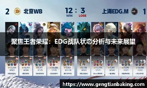 聚焦王者荣耀：EDG战队状态分析与未来展望